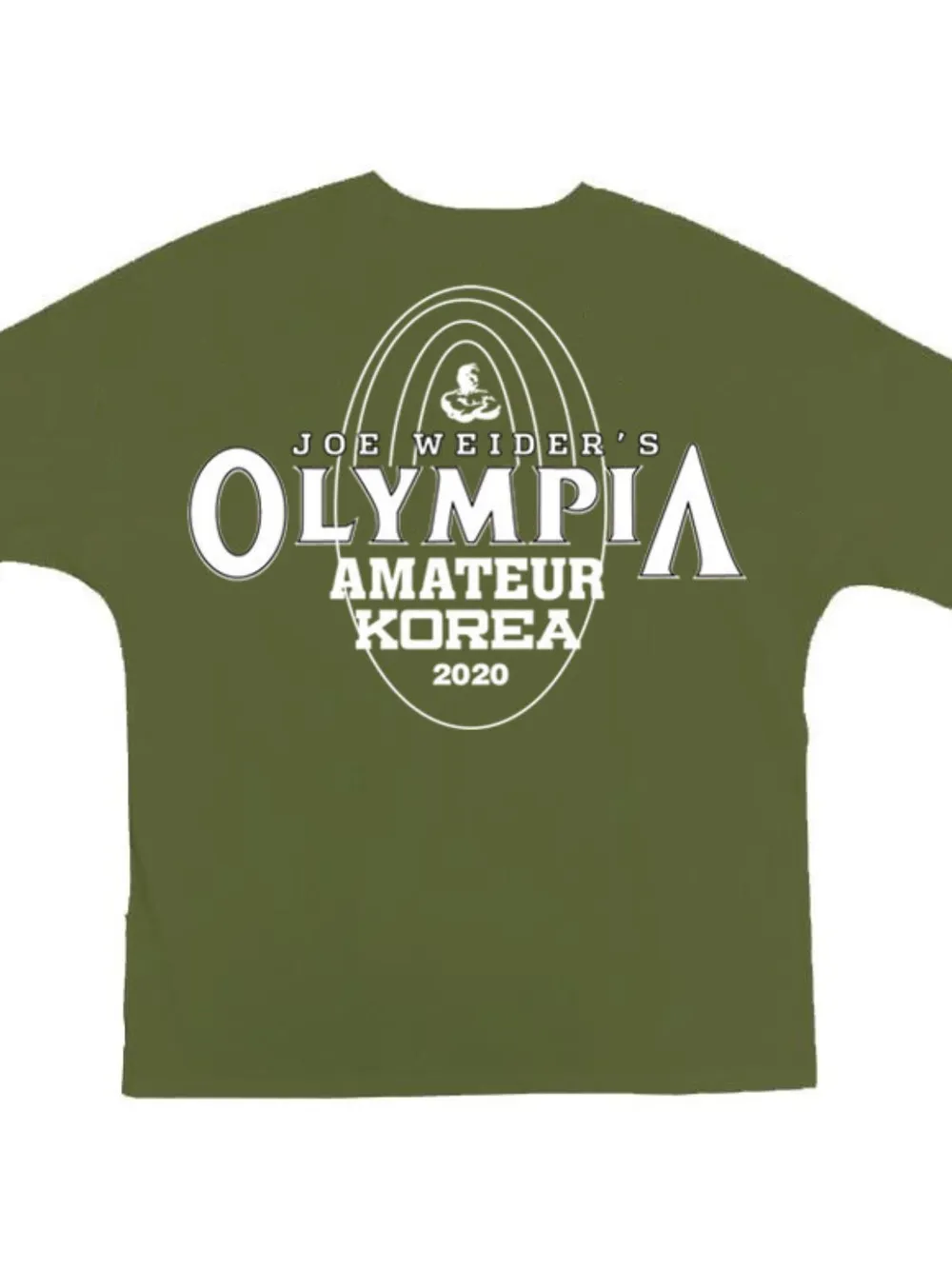 Men's Plus Size Letter Round Neck Short Sleeve T-Shirt