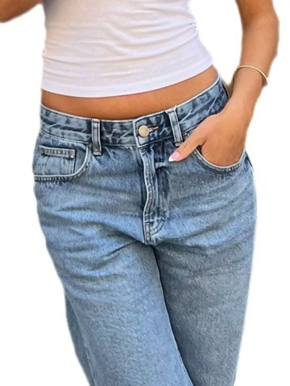 Star Wide Leg Jeans, image 7