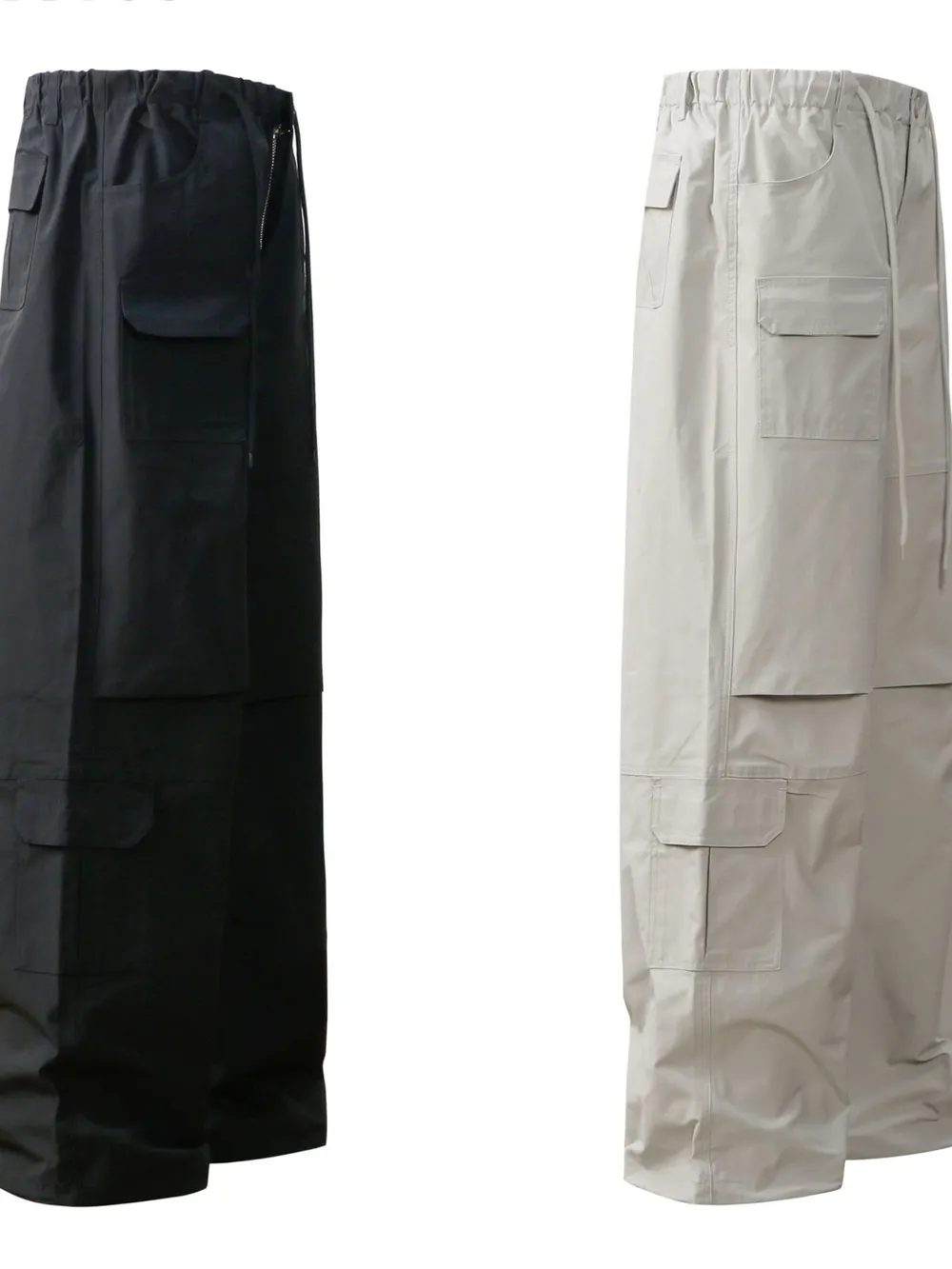 Men's Drawstring Cargo Pants, image 4