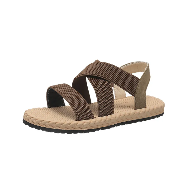 Open Toe Flats Sandals, image 11