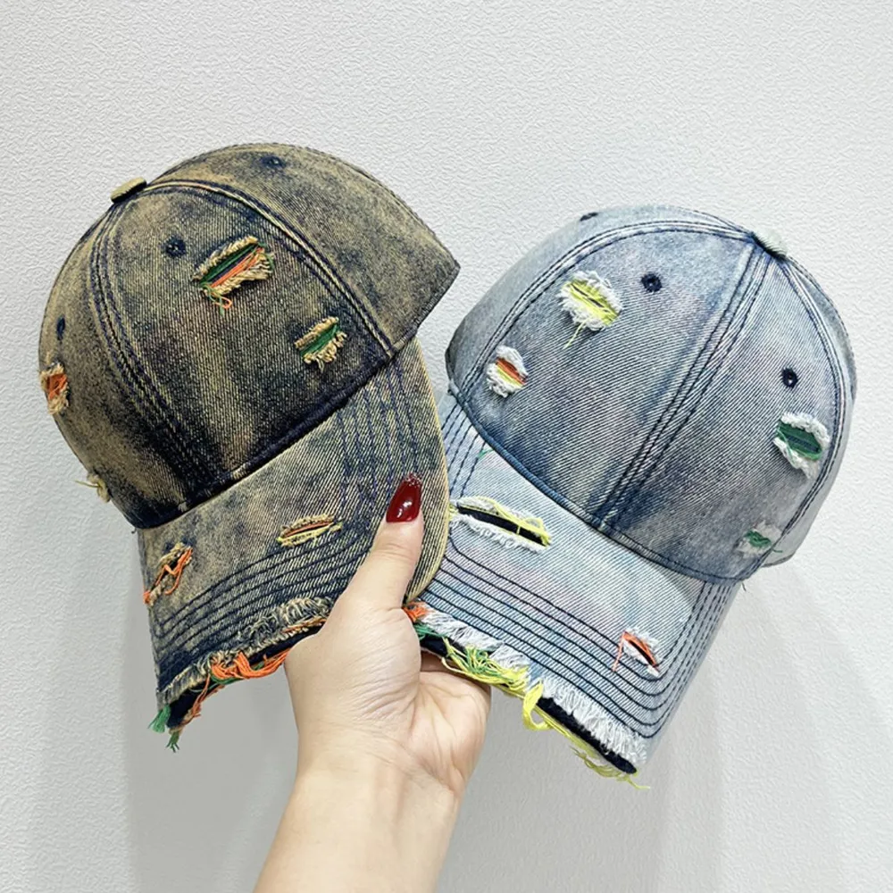Distressed Adjustable Baseball Cap, image 8