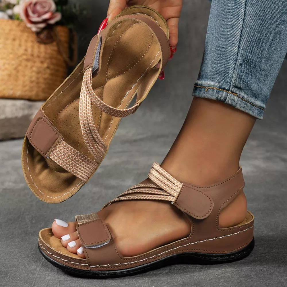 Open Toe Wedge Sandals, image 16