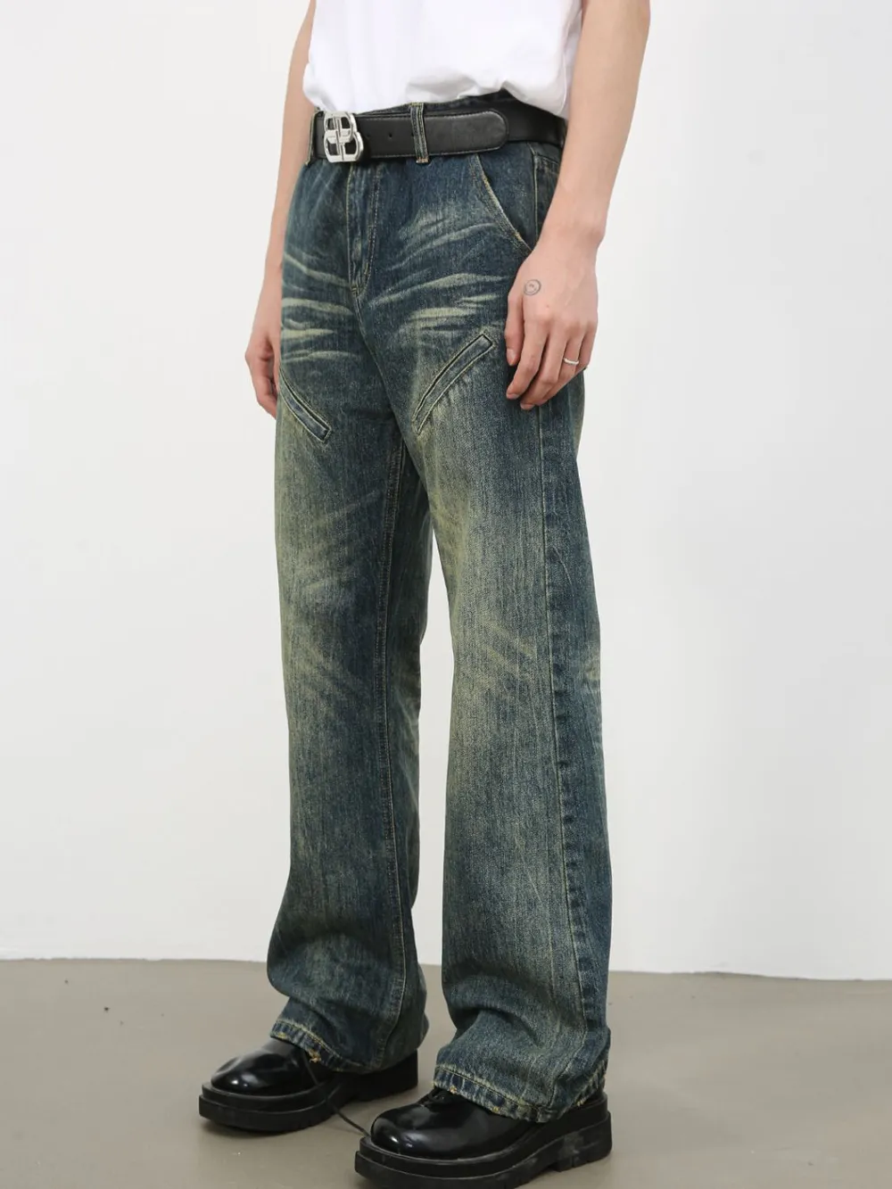 Men's Loose Fit Jeans, image 2
