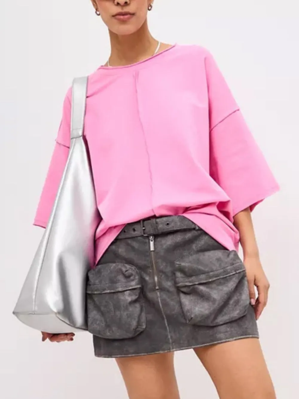 Round Neck Half Sleeve T-Shirt, image 6