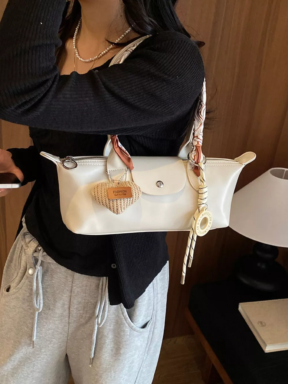 PU Leather Shoulder Bag, image 4