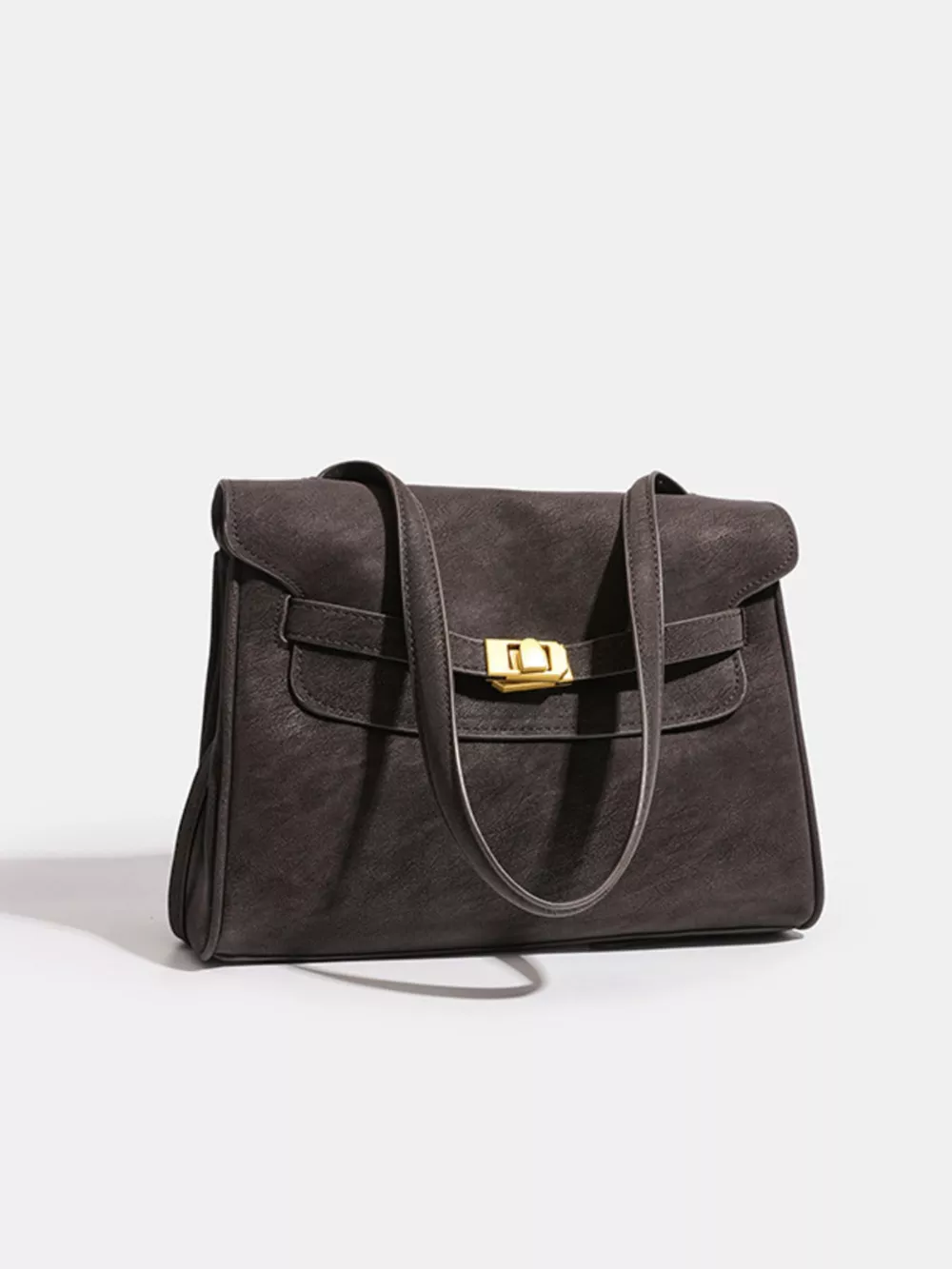 Buckle Closure Shoulder Bag, image 4