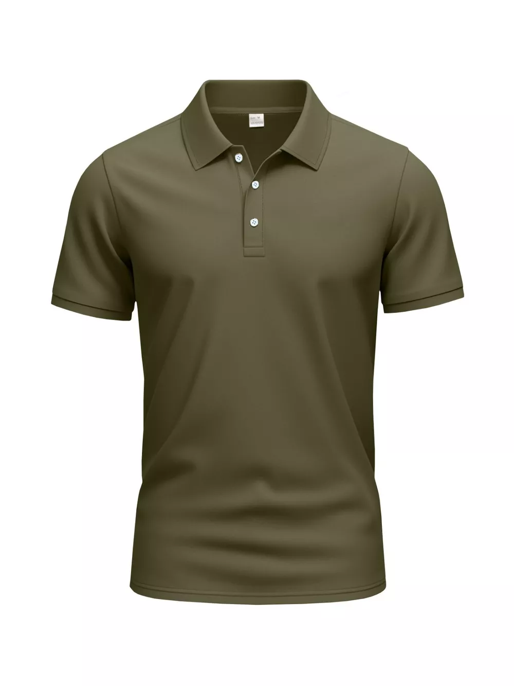 Men's Full Size Slim-Fit Short Sleeve Polo Plus Size, image 17