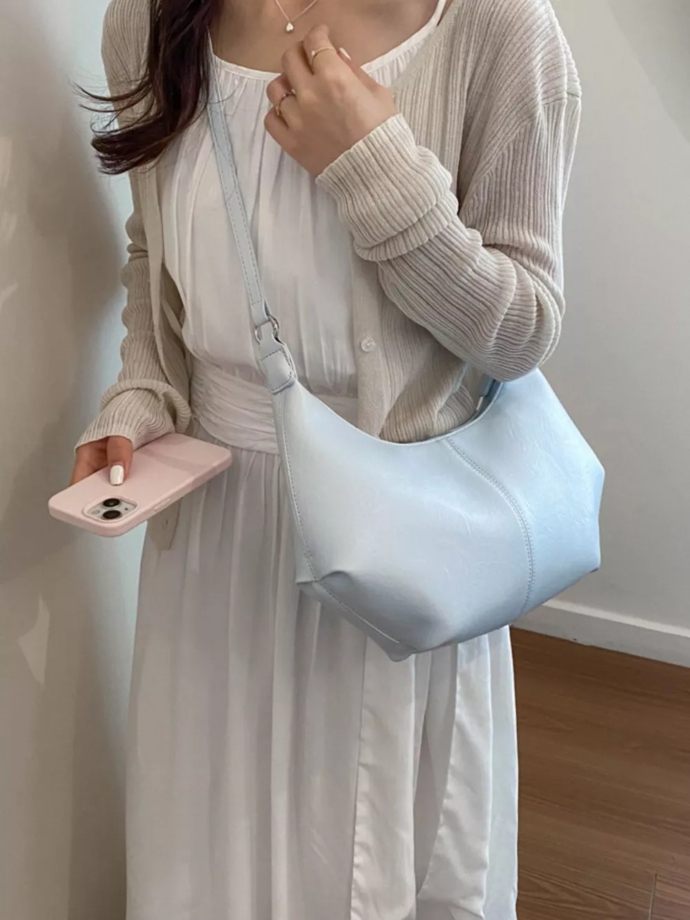 Adjustable Strap Crossbody Bag, image 2