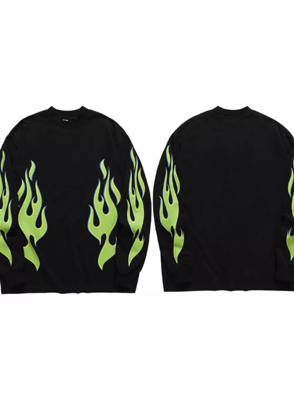 Men's Round Neck Long Sleeve T-Shirt, image 7
