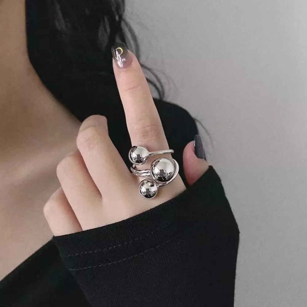 Multi Layered Ball Ring, image 2
