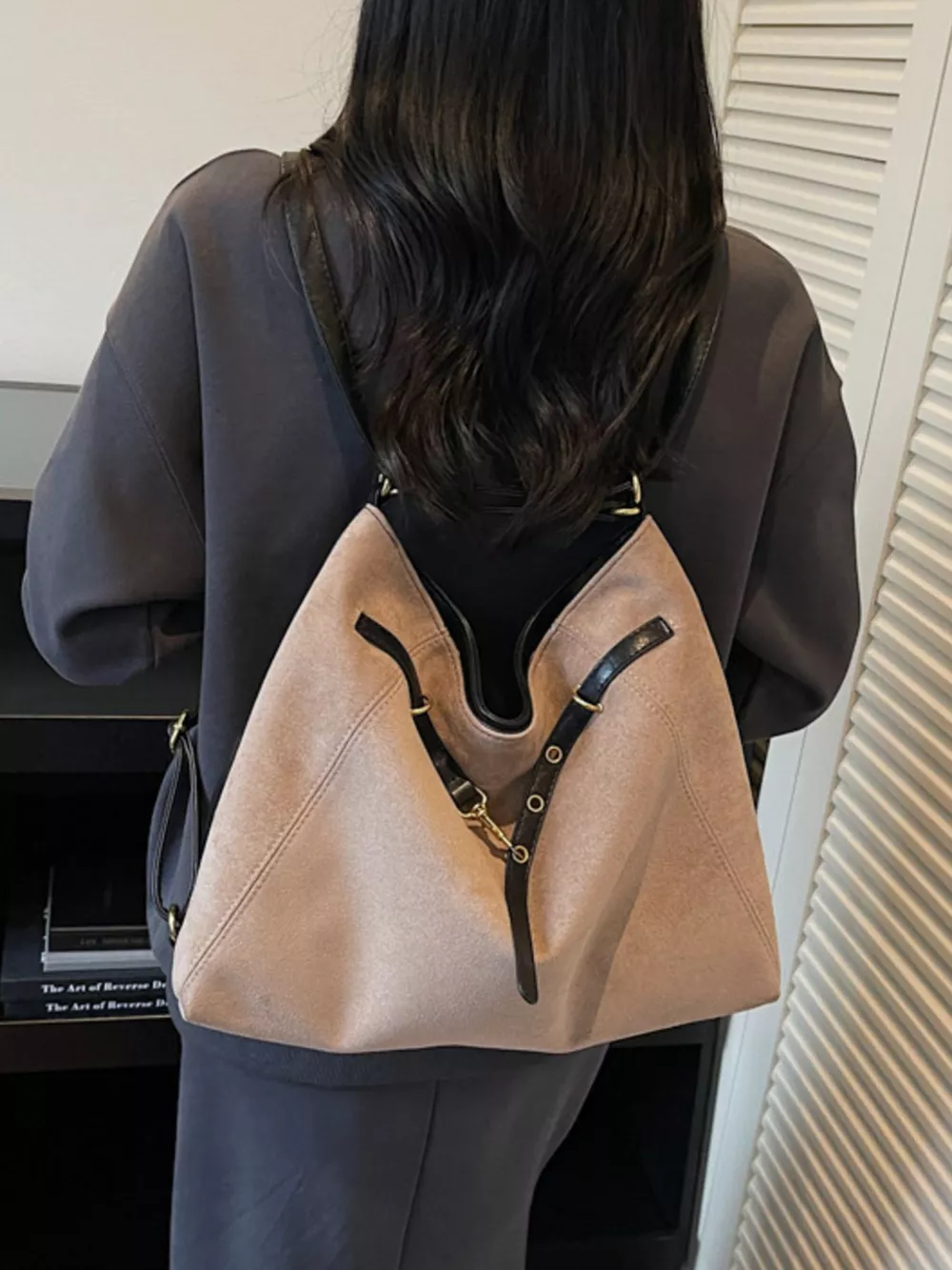 Convertible Adjustable Strap Backpack Bag, image 5