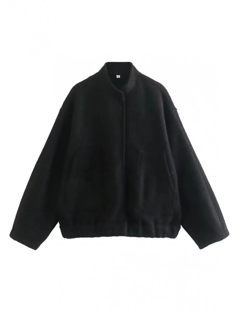 Full Size Snap Down Drop Shoulder Jacket, image 15