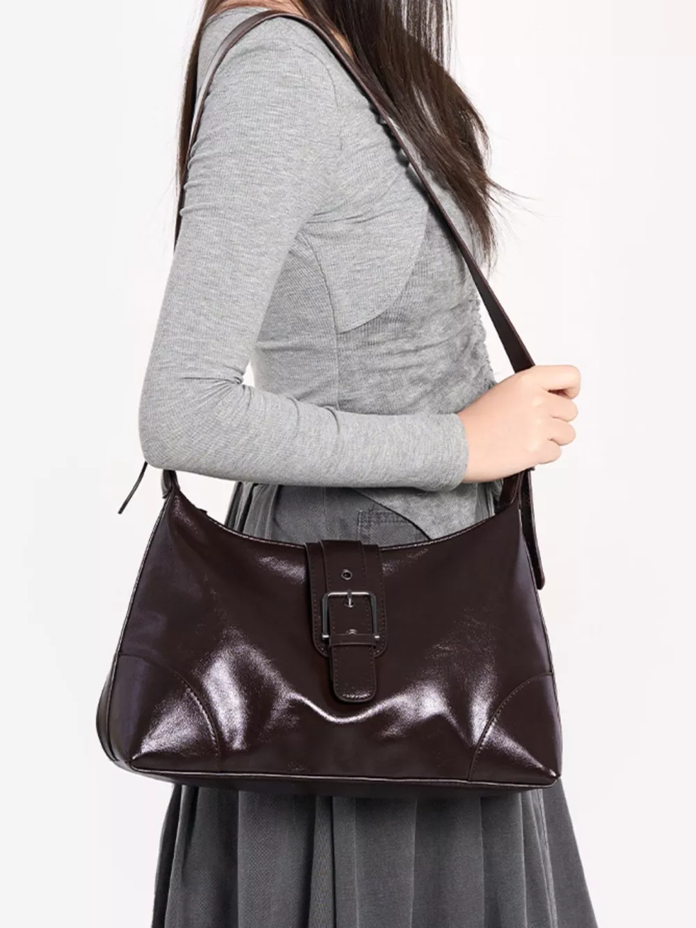 PU Leather Shoulder Bag, image 5