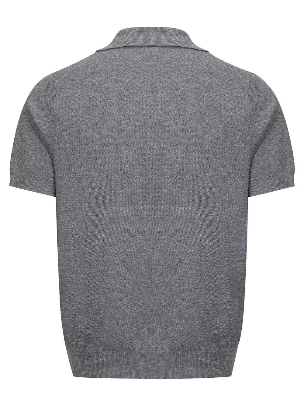 Men's Argyle Knit Short Sleeve Polo, image 5