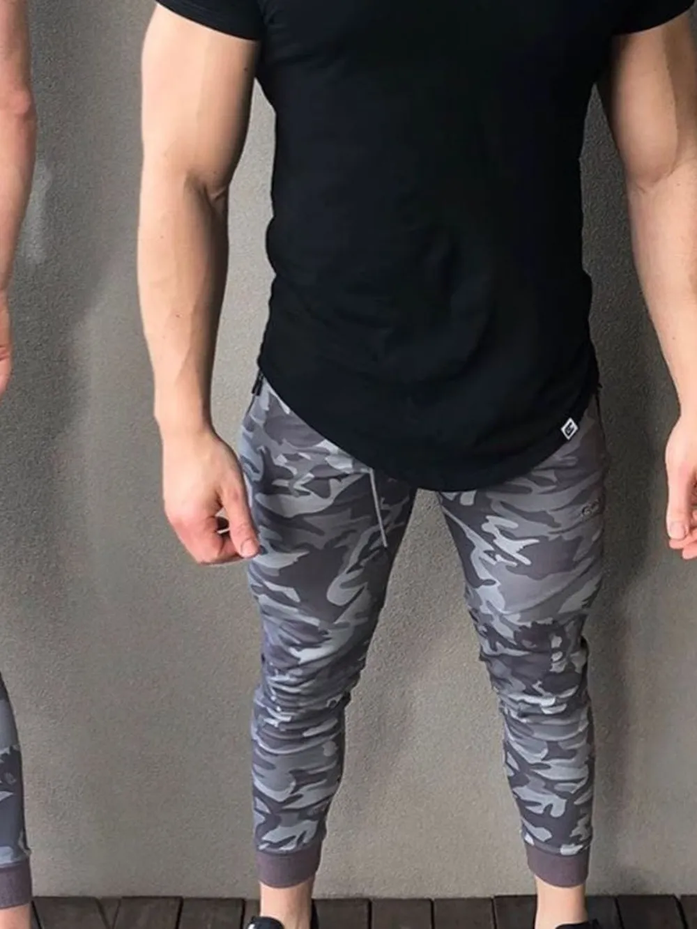 Men's Camouflage Drawstring Active Pants, image 5