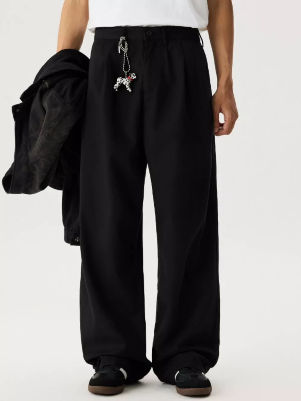 Men's Relaxed Fit Pants with Pockets