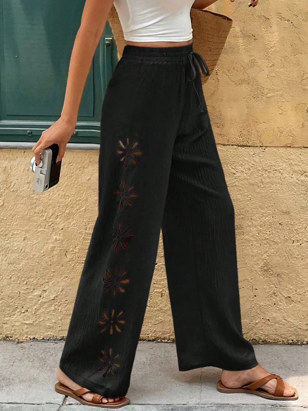 Casual Wide-Leg Pants, image 18