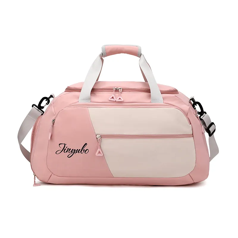 Contrast Nylon Travel Bag, image 2