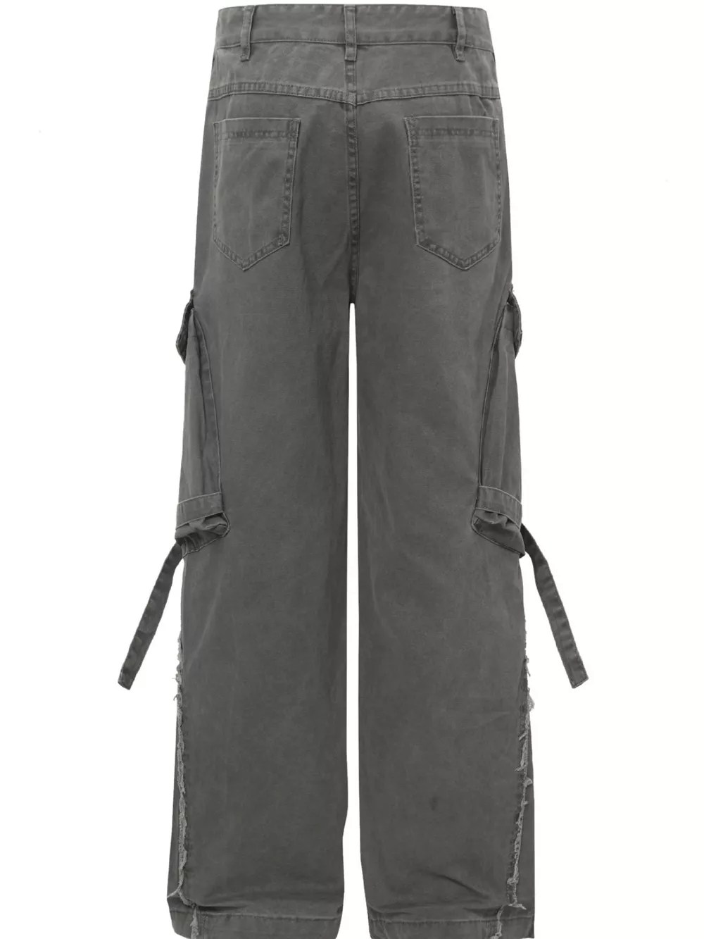 Men's Cargo Pants with Buckle Straps, image 4