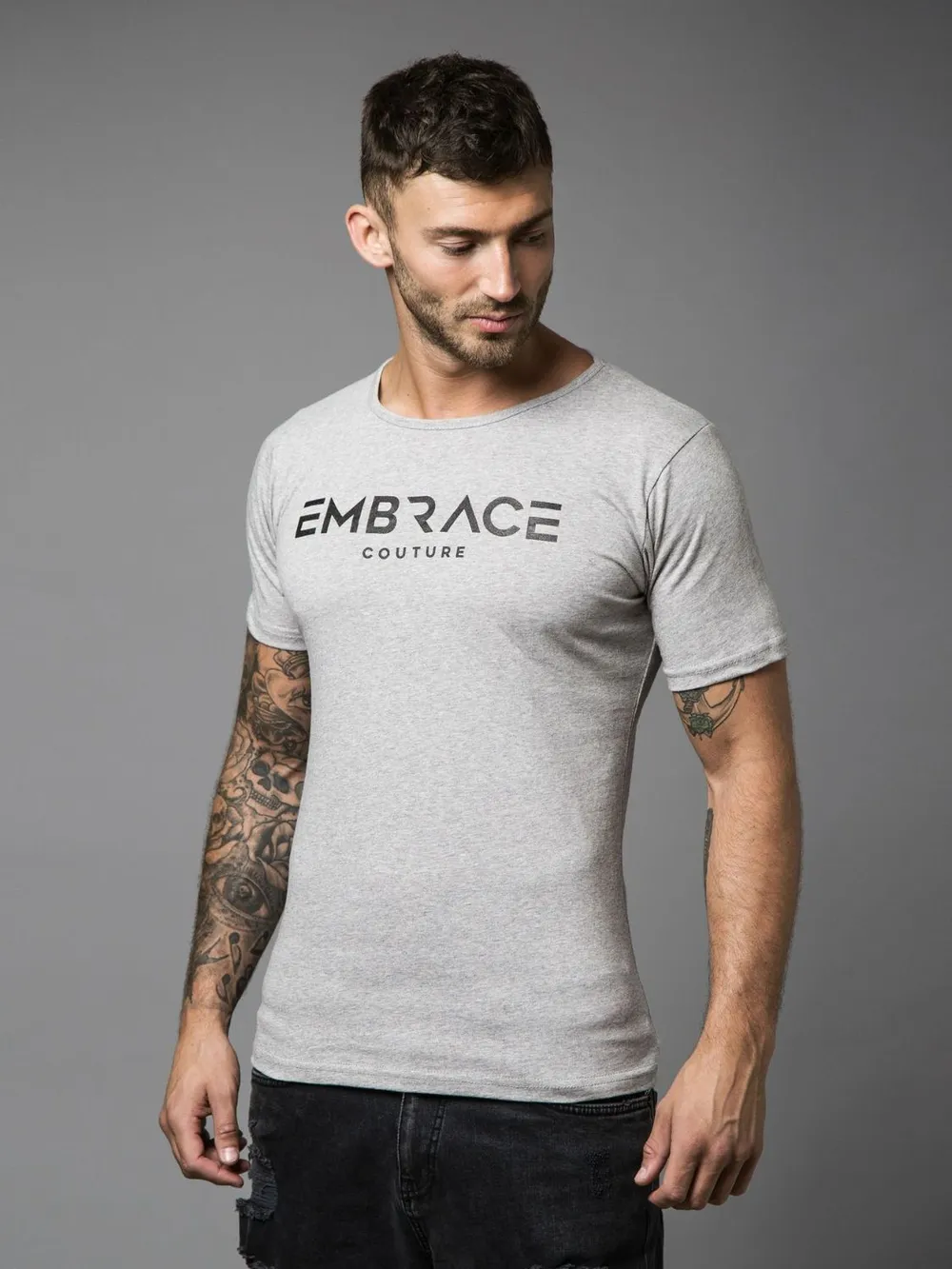 Men's Letter Graphic Round Neck Short Sleeve T-Shirt, image 5