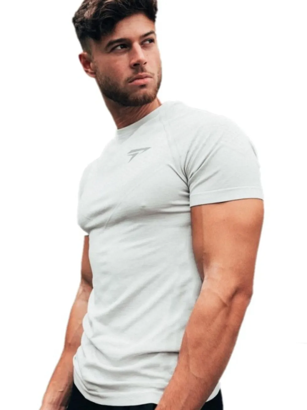 Men's Plus Size Round Neck Short Sleeve T-Shirt, image 6