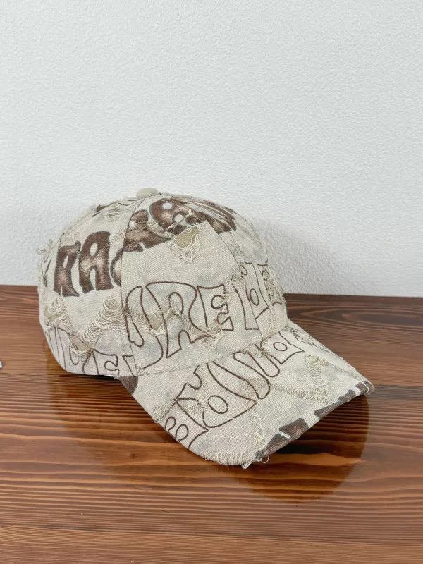 Distressed Adjustable Baseball Cap, image 3