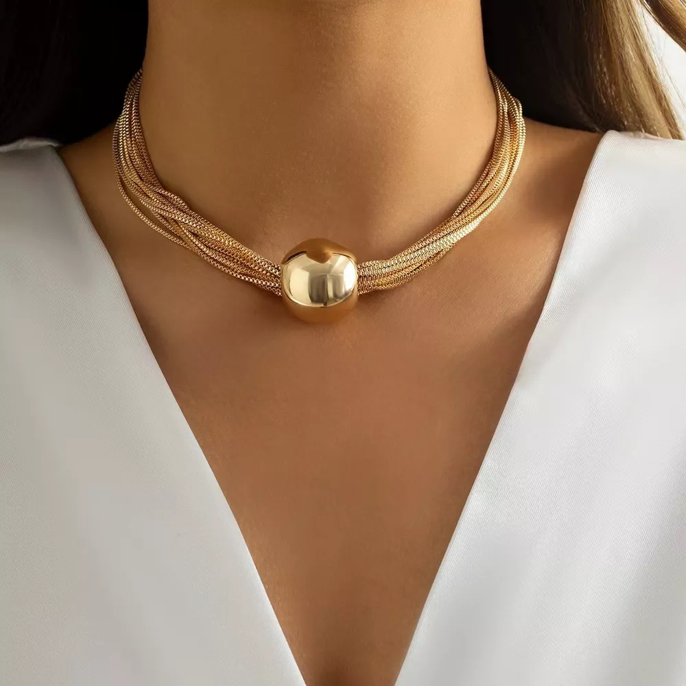 Multi Layered Adjustable Necklace