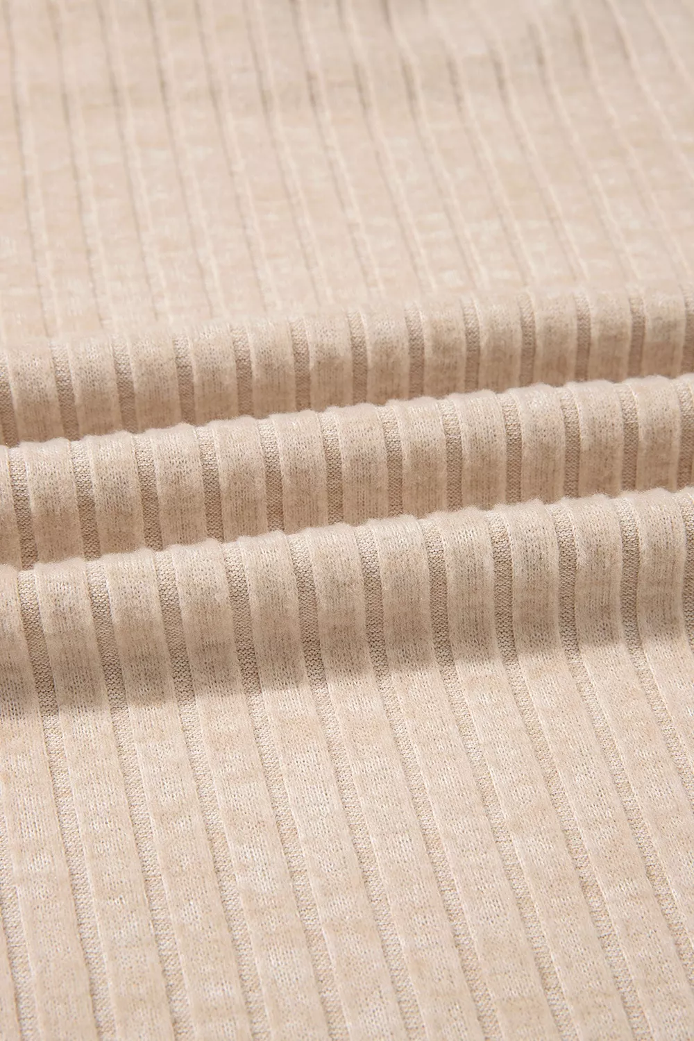 Ribbed Cowl Neck Long Sleeve Top, image 11