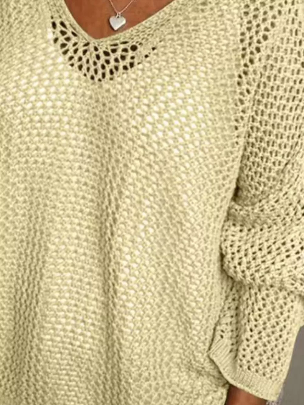 Loose Knit Hooded Cover Up, image 18