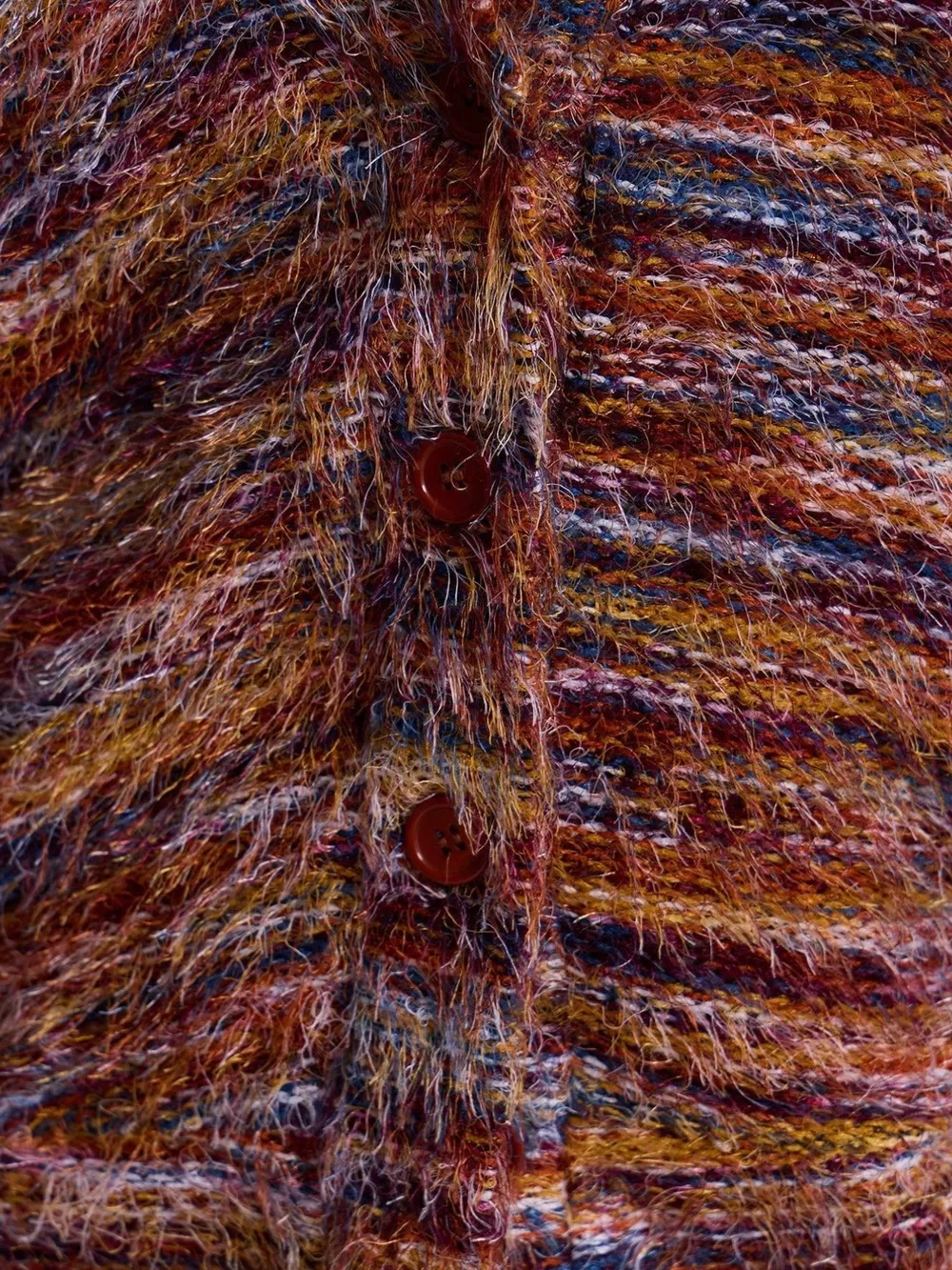 Textured Knit Button-Down Cardigan, image 5