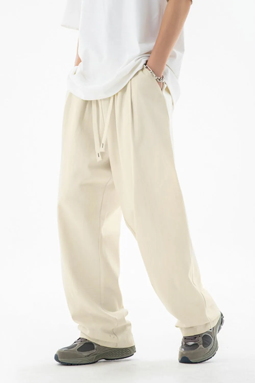 Men's Drawstring Sweatpants with Pockets, image 7