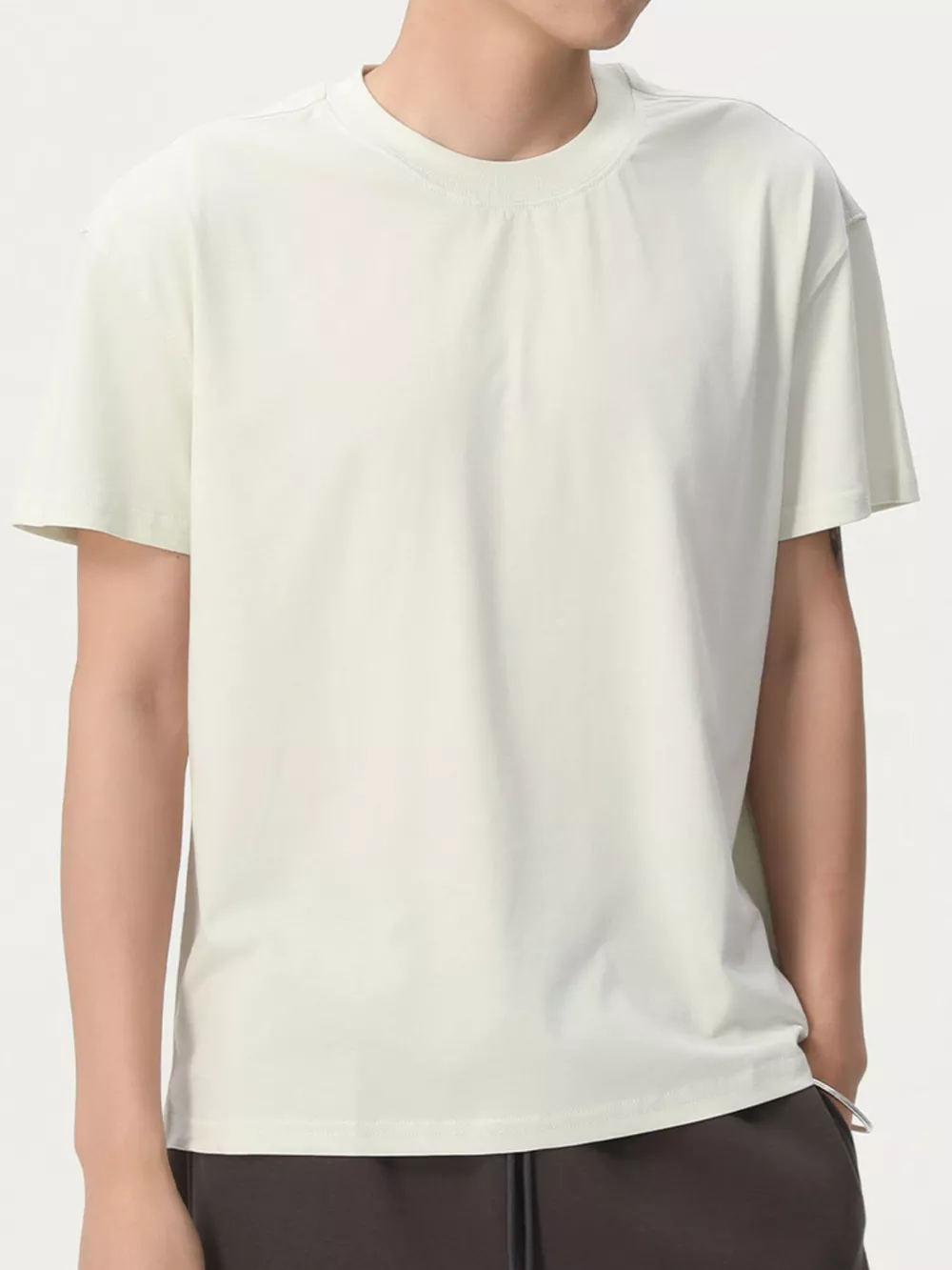 Men's Round Neck Short Sleeve T-Shirt, image 5