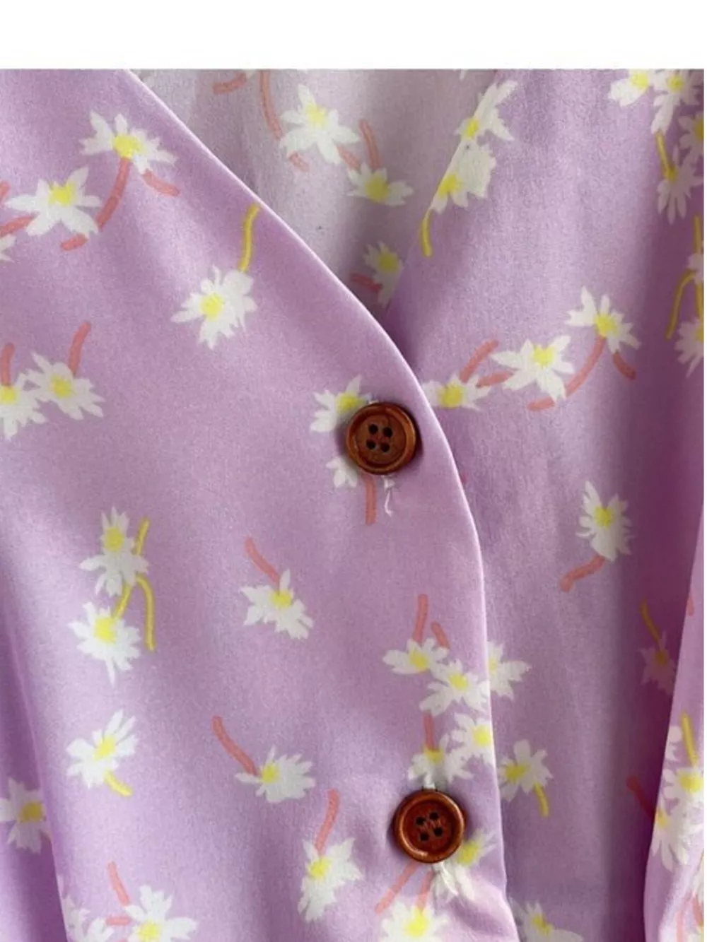 Floral Print V-Neck Midi Dress, image 26