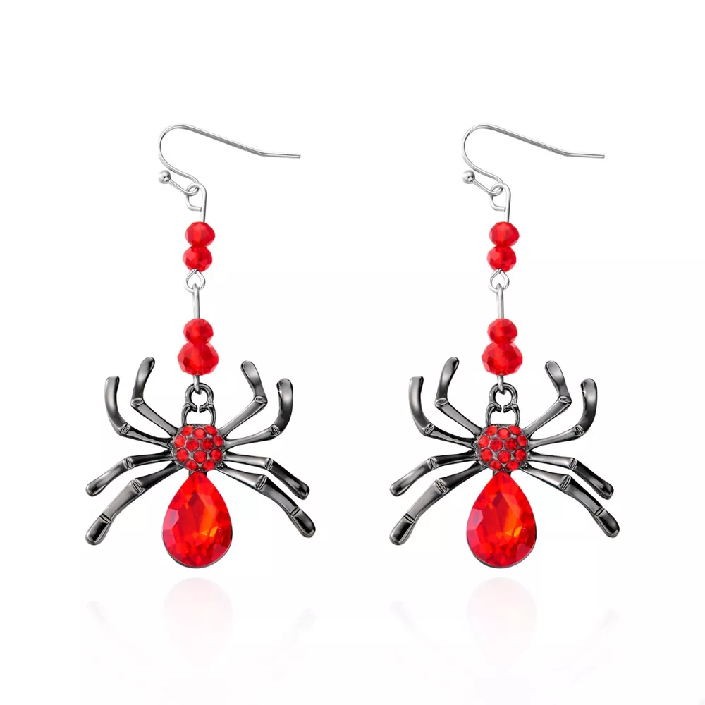 Halloween Spider Dangle Earrings, image 11
