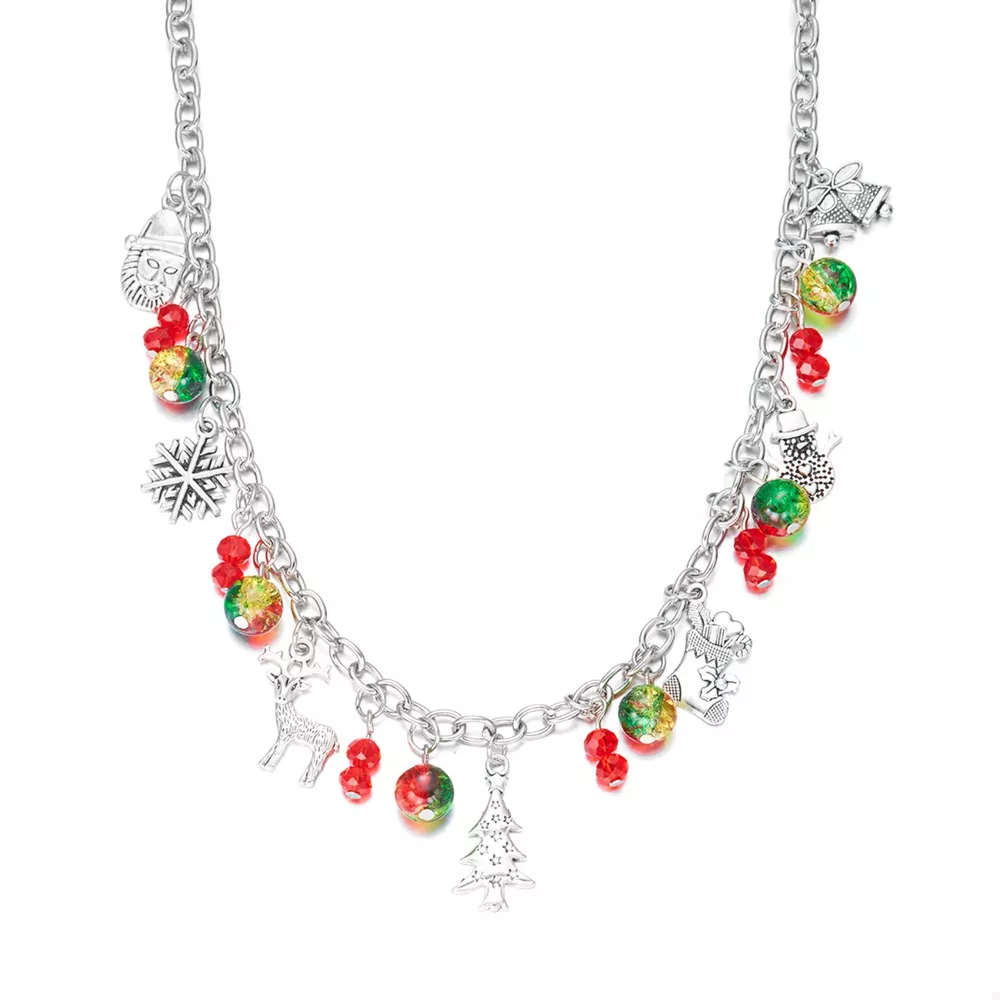 Christmas Themed Charm Necklace, image 12