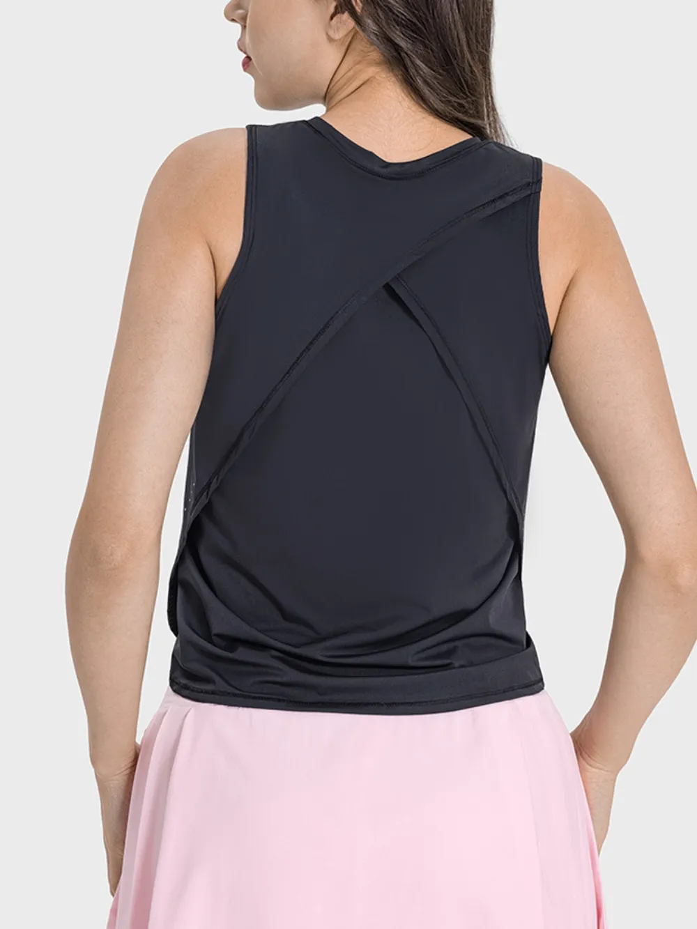 Round Neck Active Tank, image 4