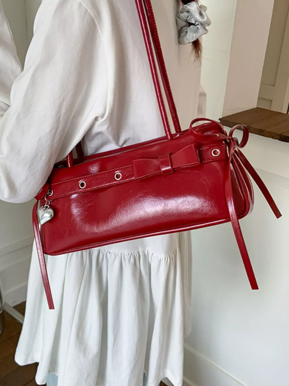 PU Leather Shoulder Bag, image 15