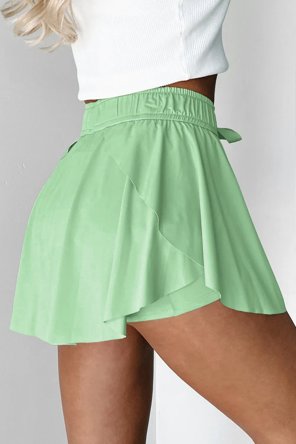 Drawstring Active Skorts, image 5