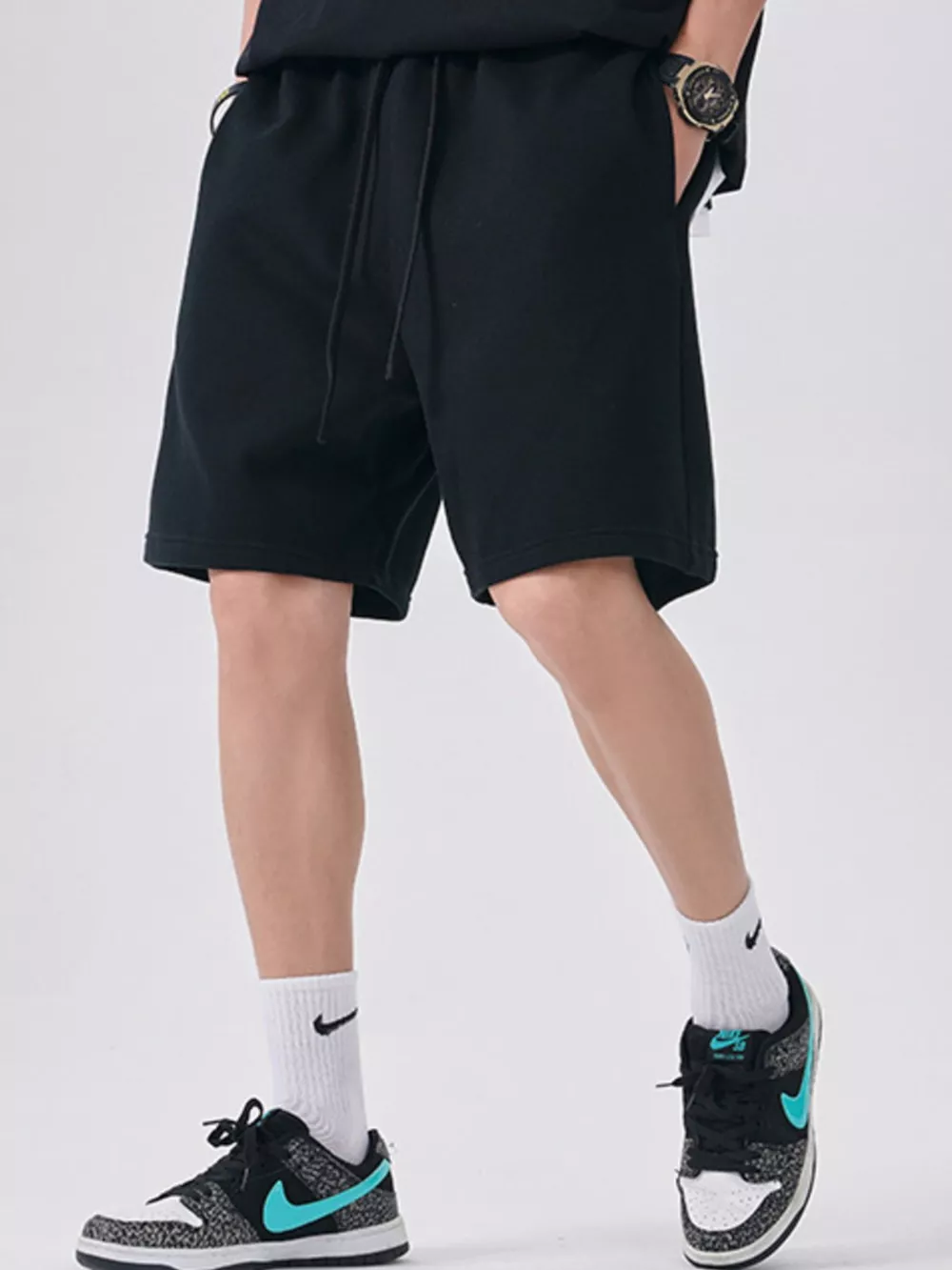 Men's Casual Drawstring Shorts, image 6