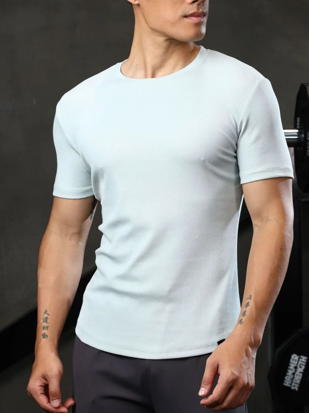 Men's Plus Size Round Neck Short Sleeve T-Shirt, image 5