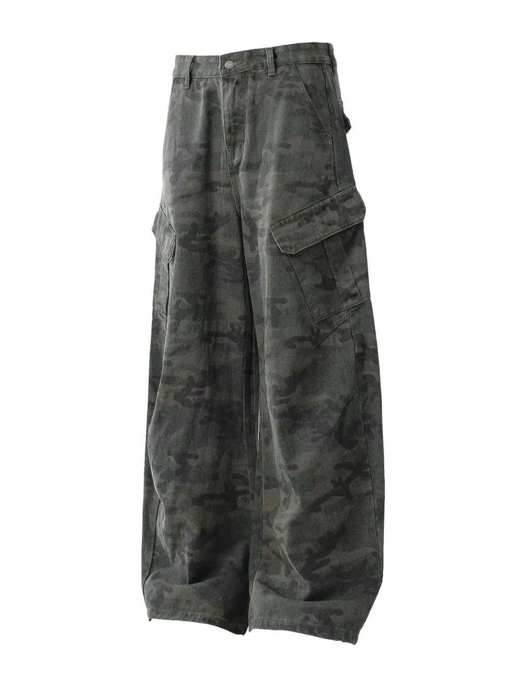 Men's Camouflage Cargo Pants, image 2