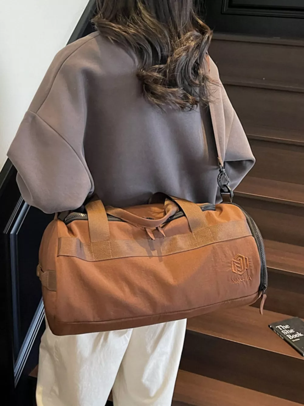 Oxford Cloth Duffel Bag, image 2