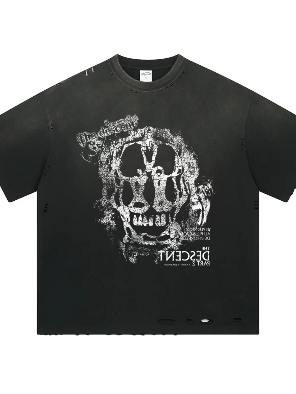 Men's Graphic Round Neck Half Sleeve T-Shirt, image 6
