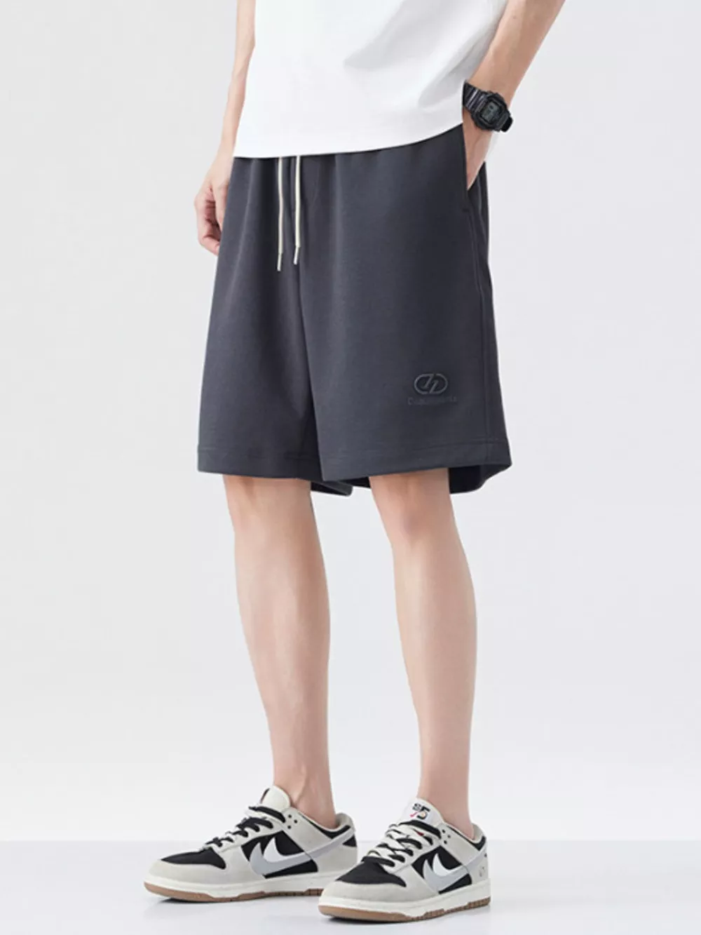 Men's Drawstring Loose Fit Shorts, image 5