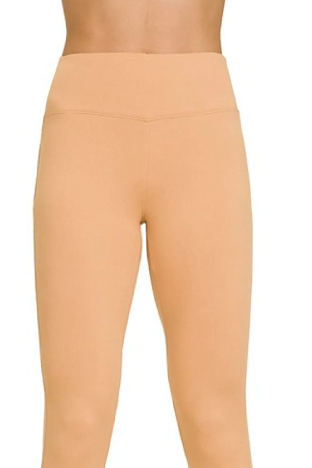 Microfiber Waistband Leggings, image 2