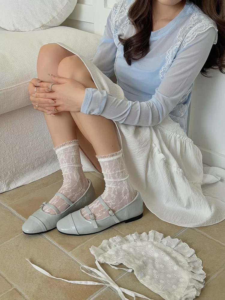 Lace Sheer Socks, image 11