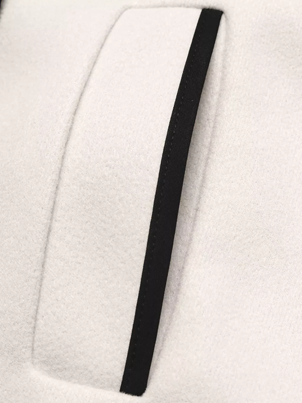 Contrast Trim Double-Breasted Jacket, image 7