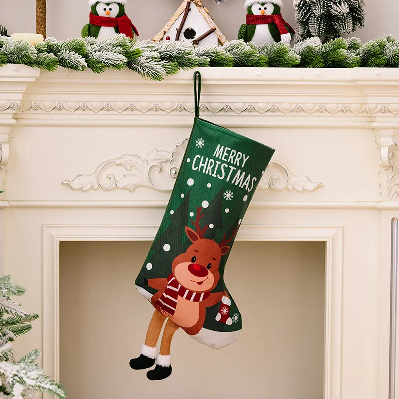 Printed Christmas Stocking Hanging Widget, image 5