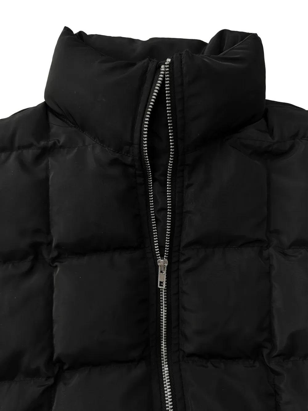 Pocketed Plaid Quilted Zip Up Winter Coat, image 14