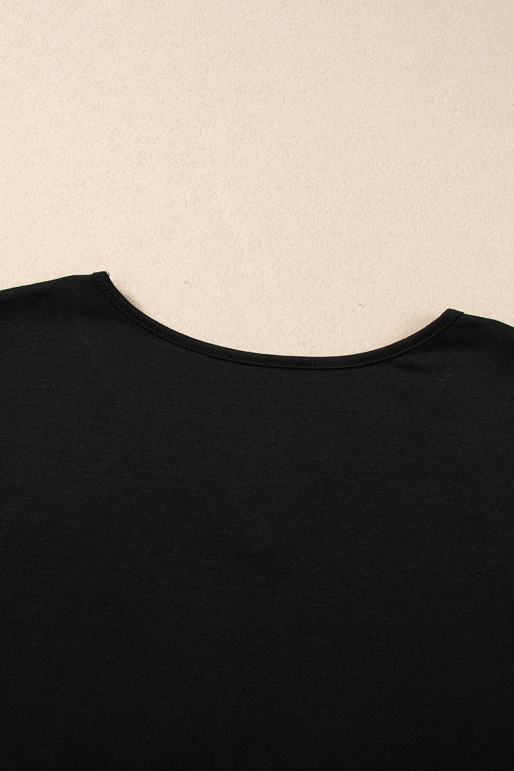 V-Neck Short Sleeve T-Shirt, image 4
